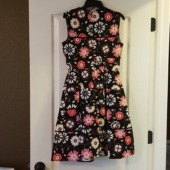 SOLD...NWT KATE SPADE Casa Flora Poplin Dress 0 - Picture 8 of 9